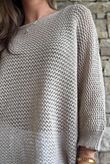 Conrad Grunge Loose Cotton Knit Mocha